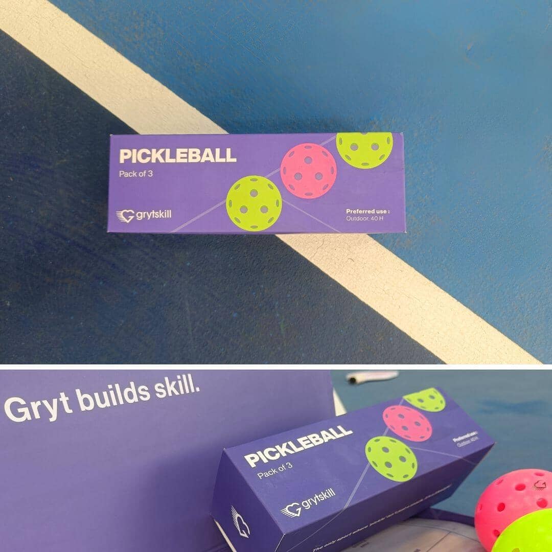 Grytskill Pickleball balls (Pack of 3) - GRYTSKILL