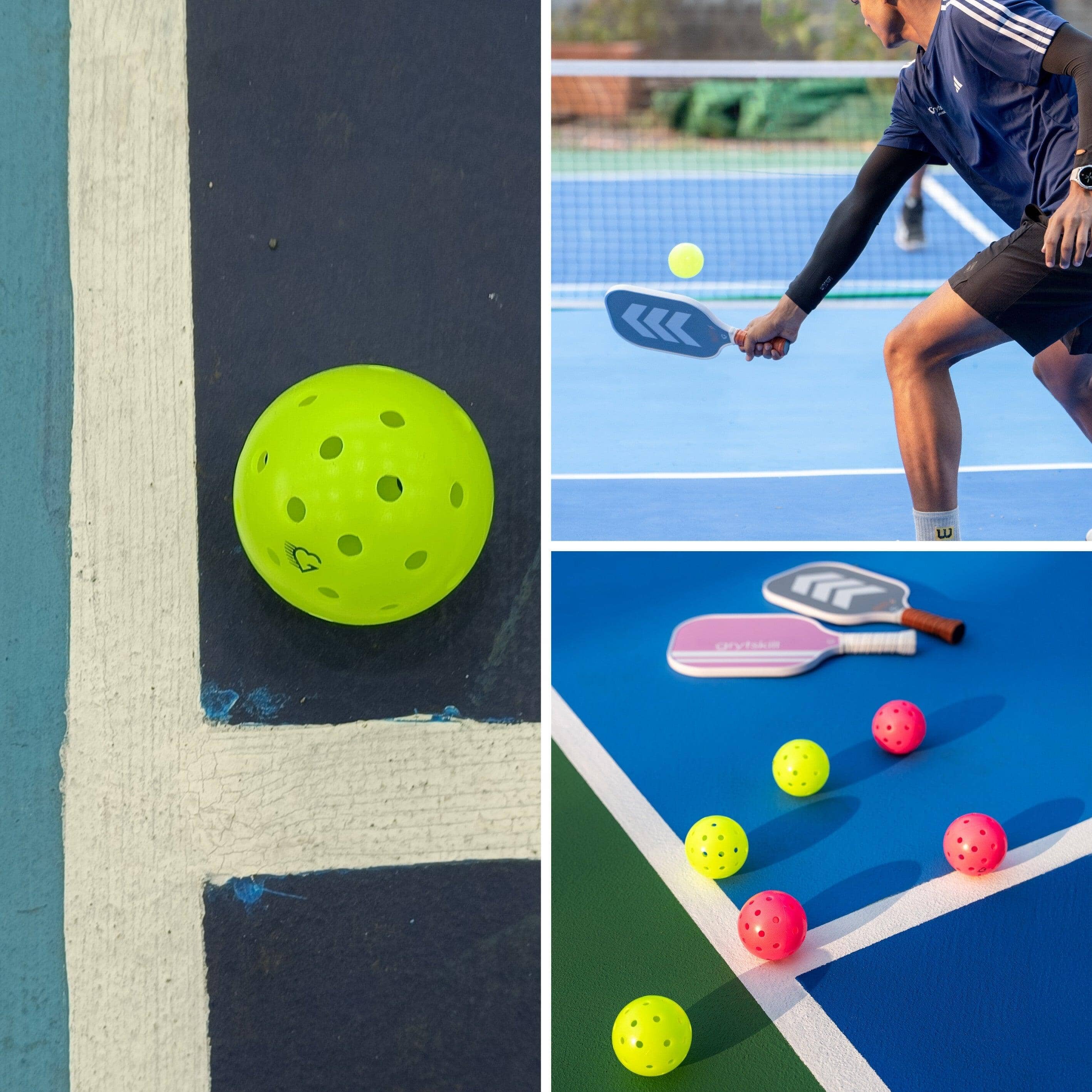 Grytskill Pickleball balls (Pack of 3) - GRYTSKILL