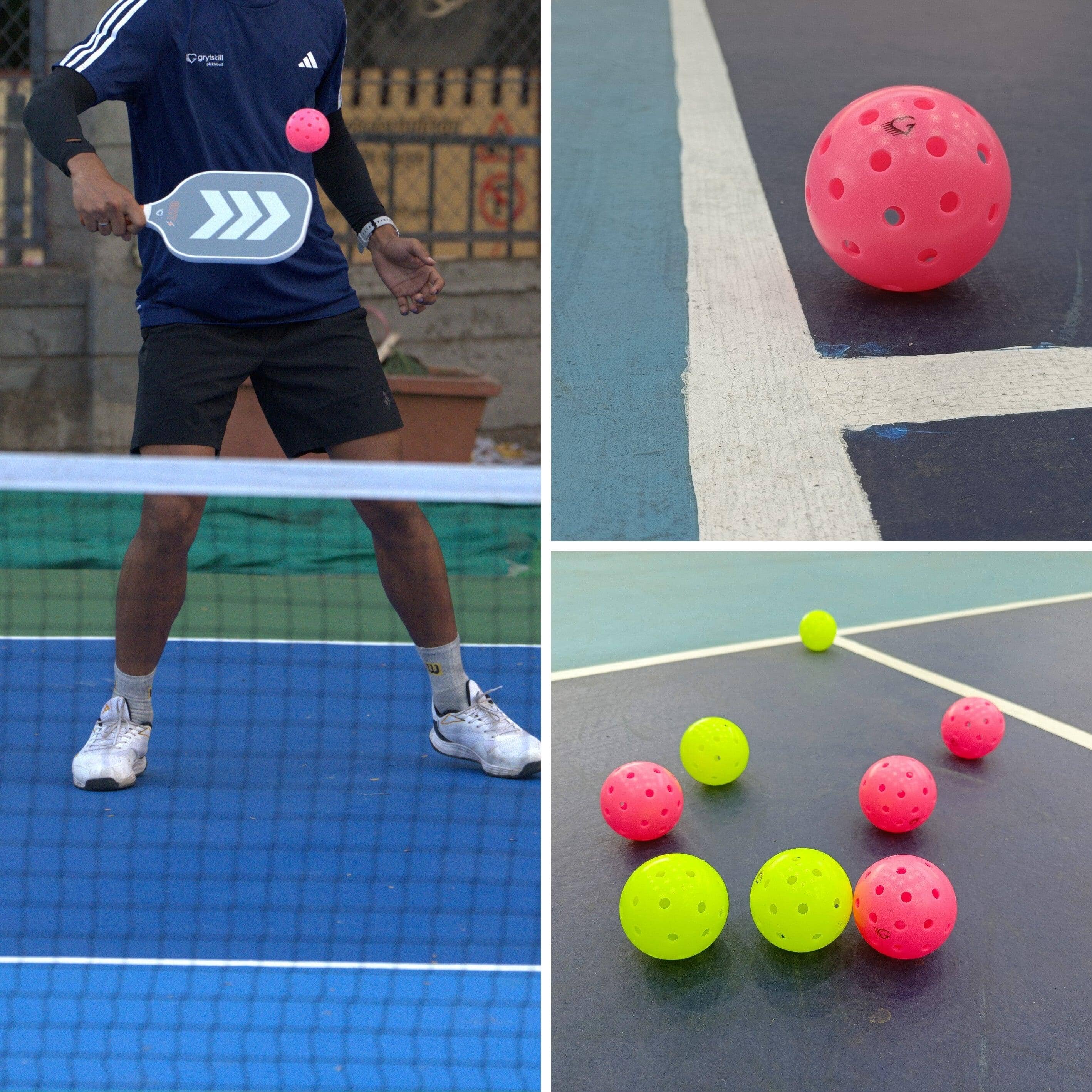 Grytskill Pickleball balls (Pack of 3) - GRYTSKILL
