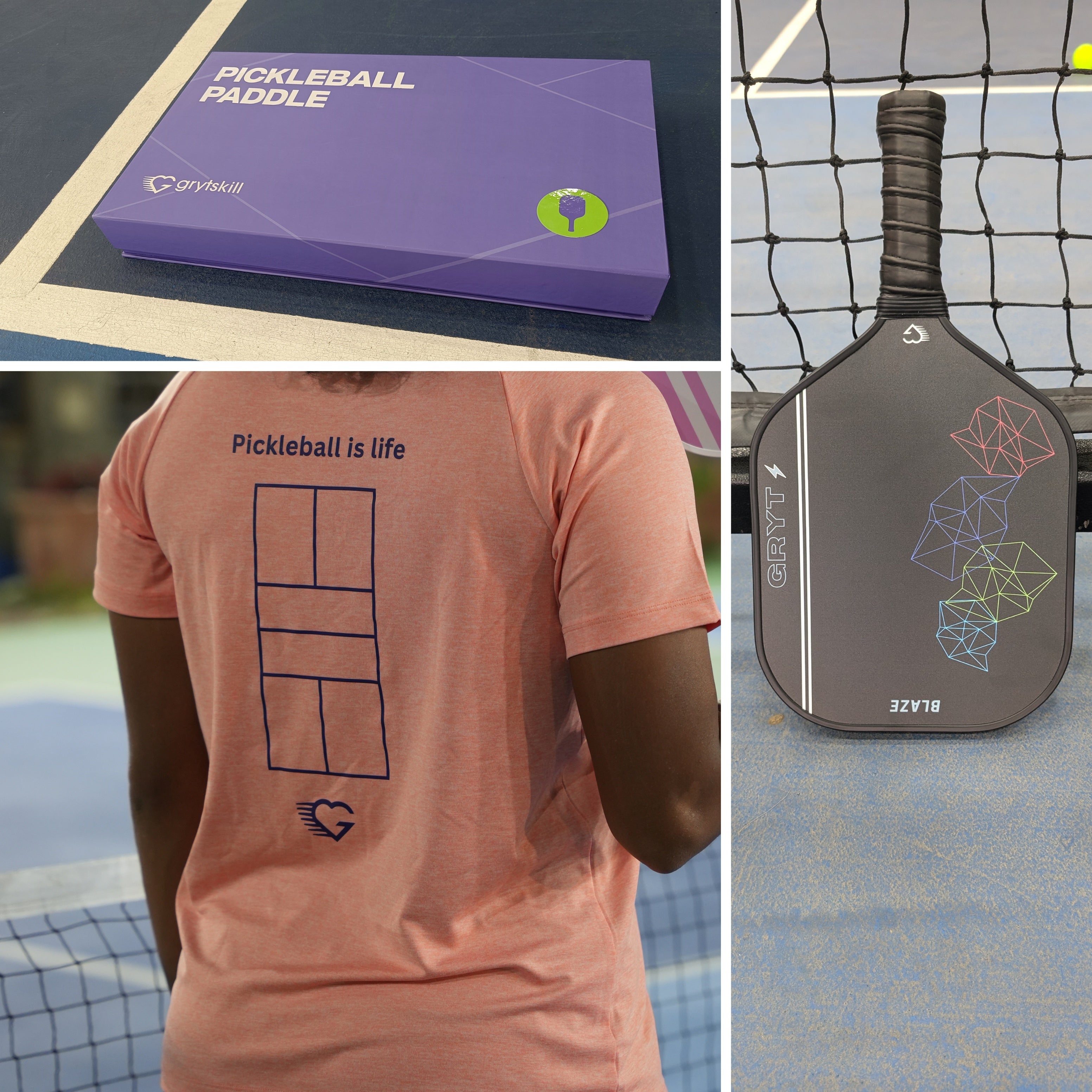 Blaze - 16 mm Fiberglass Pickleball paddle