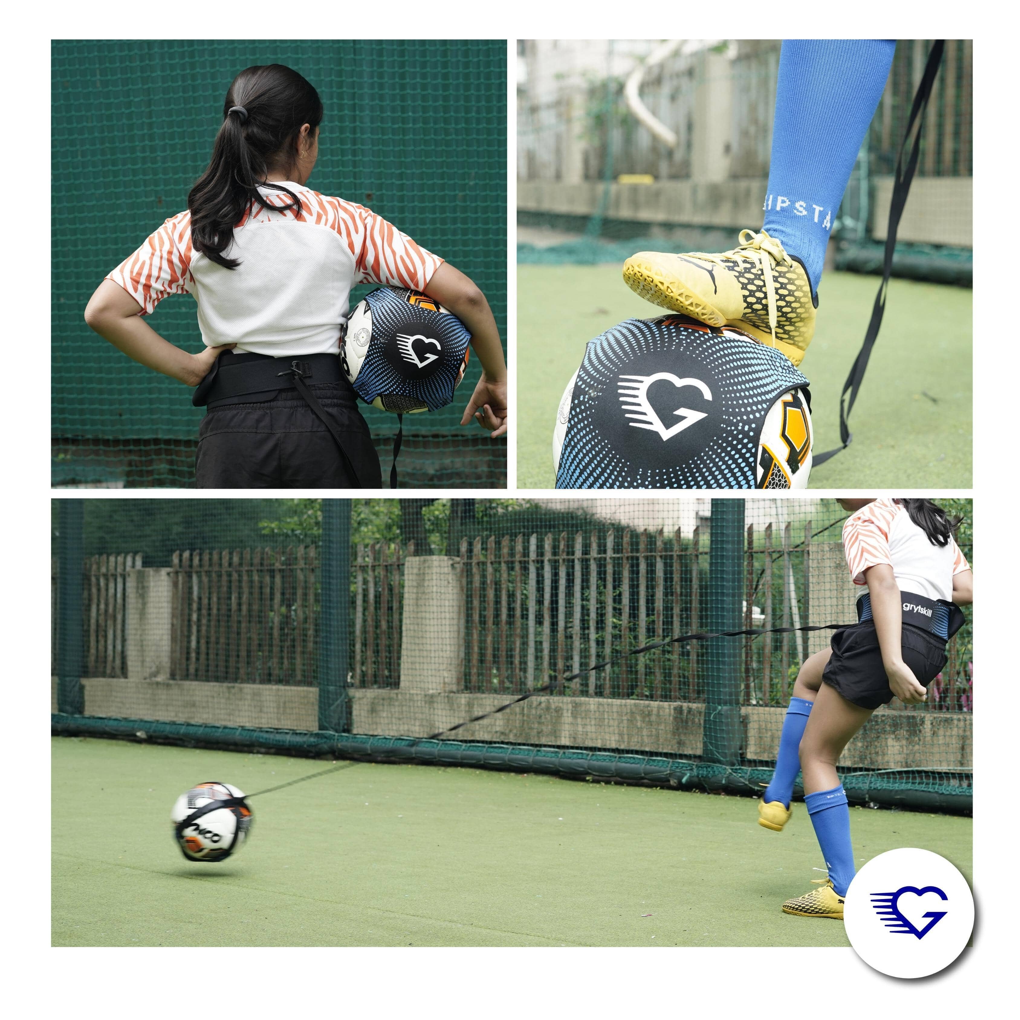 Grytskill Blue Football Solo Trainer - GRYTSKILL