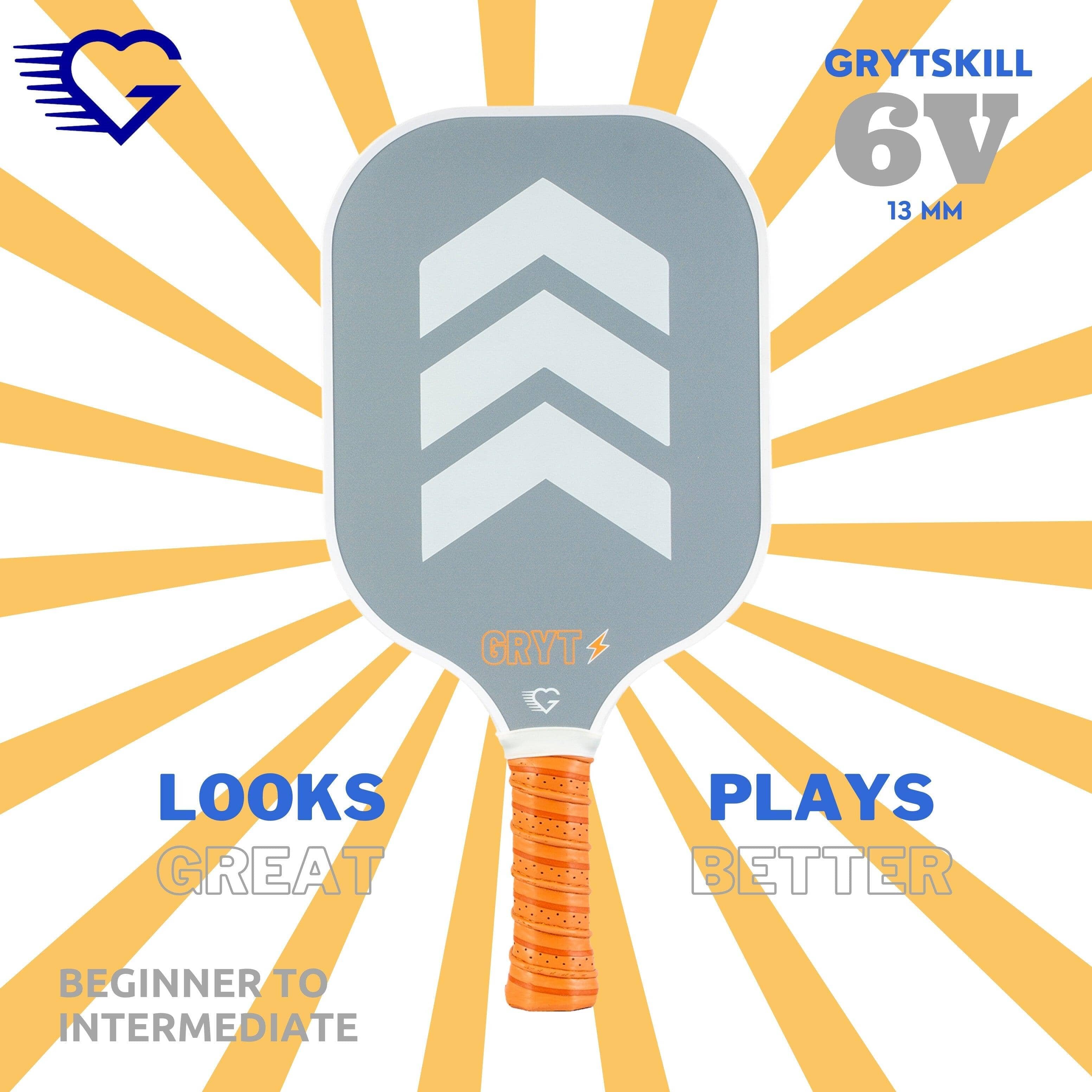 Grytskill 6V - Raw Carbon Fiber Paddle - GRYTSKILL
